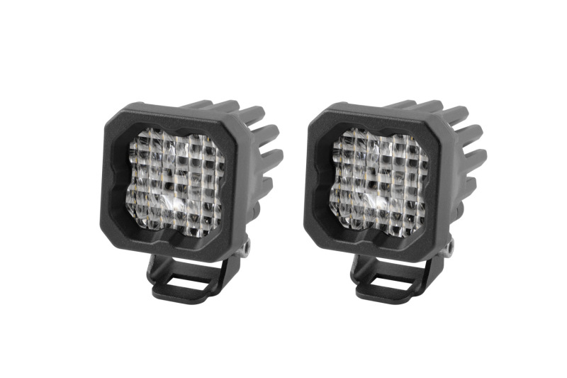 Diode Dynamics Stage Series C1 LED Pod Sport - White Wide Standard BBL (Pair) - DD6442P