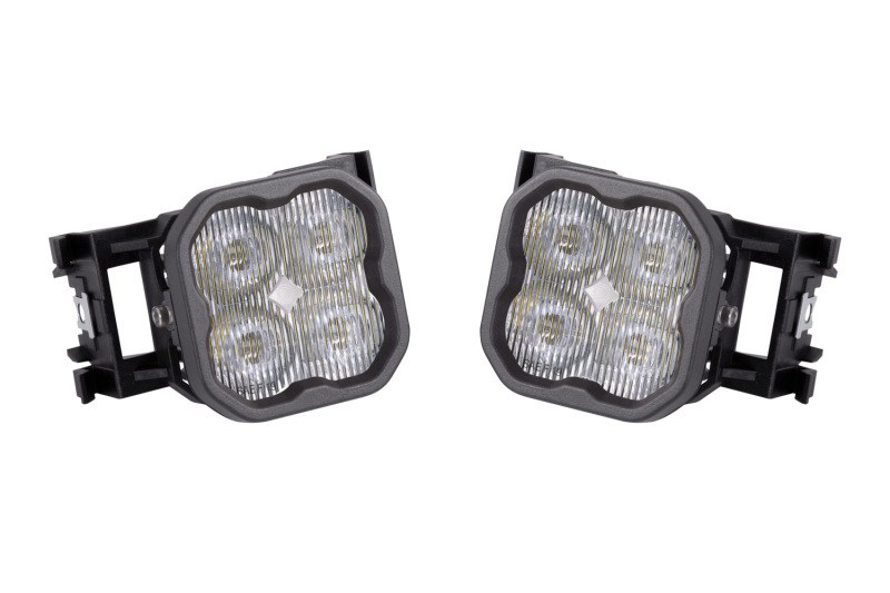 Diode Dynamics SS3 Type X LED Fog Light Kit - White SAE Fog Sport - DD6546