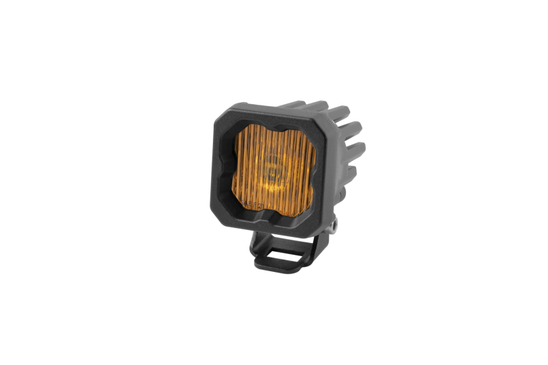 Diode Dynamics Stage Series C1 LED Pod - Yellow SAE Fog Standard ABL Each - DD6848S