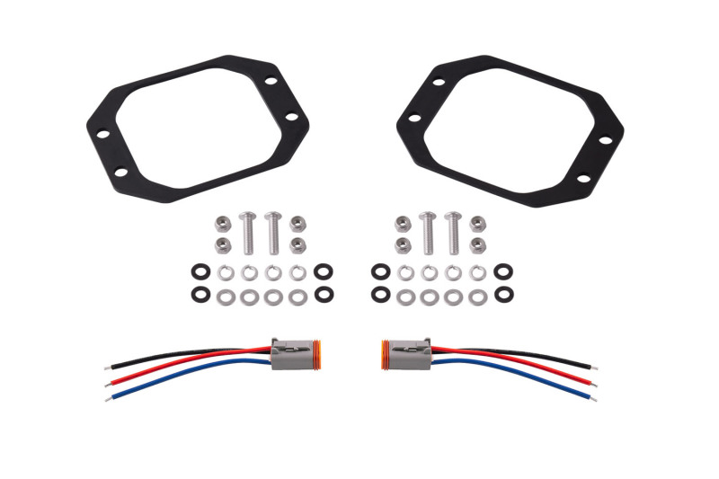 Diode Dynamics SS3 Backlit Flush Mounting Kit (Pair) - DD7189P