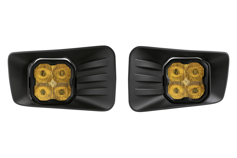 Diode Dynamics SS3 Type CH LED Fog Light Kit Sport - Yellow SAE Fog - DD7295