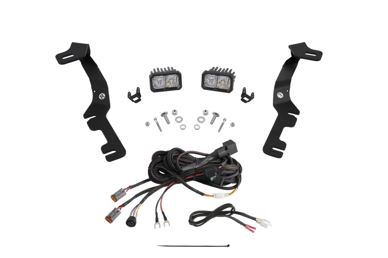 Diode Dynamics Stage Series Ditch Light Kit for 2019-Present Ram C2 Sport - White Combo - DD7595
