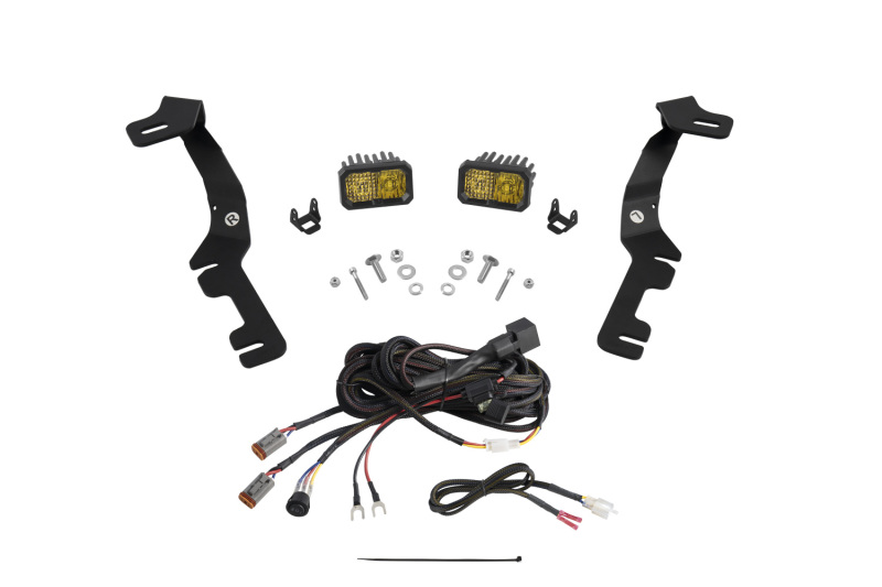 Diode Dynamics Stage Series Ditch Light Kit for 2019-Present Ram C2 - Sport Yellow Combo - DD7596