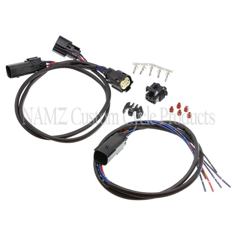 NAMZ 14-23 Street/Road Glide Models Plug-N-Play Complete Tour Pack Wiring Installation Kit - NCTP-WK14