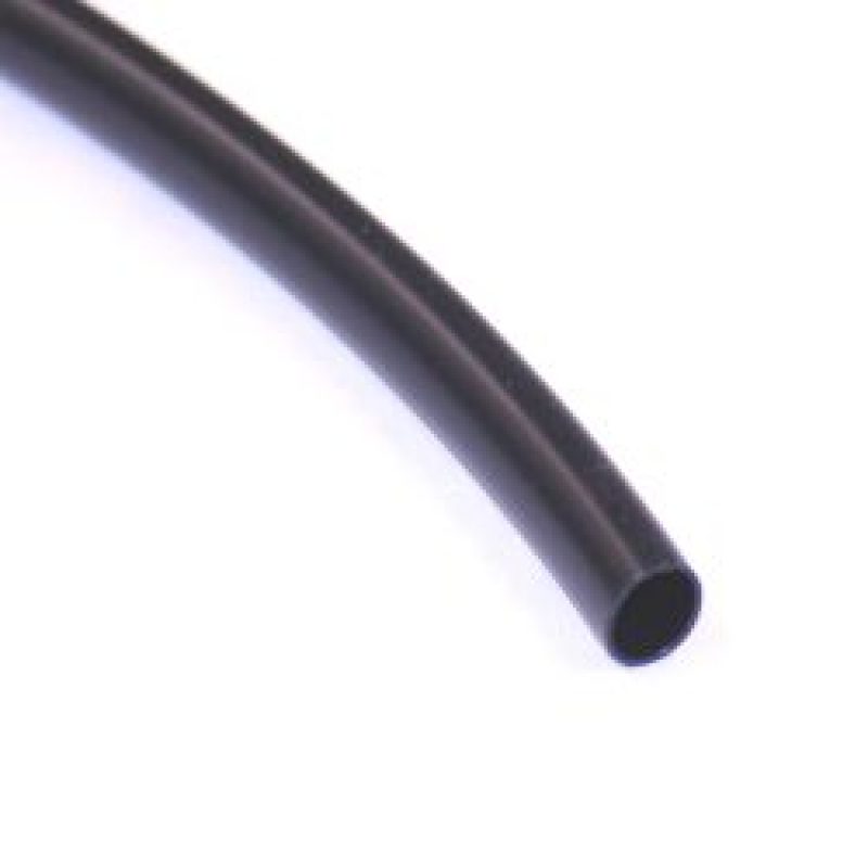 NAMZ Extruded PVC Tubing Black Wire Loom (1/4in.) - 8ft. Section - NETR-014