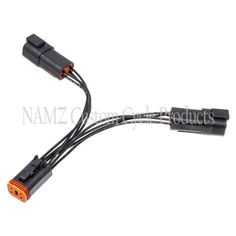 NAMZ 94-11 V-Twin Touring & Trike Models Plug-N-Play Power Port Y-Adapter - NOBD-PYH