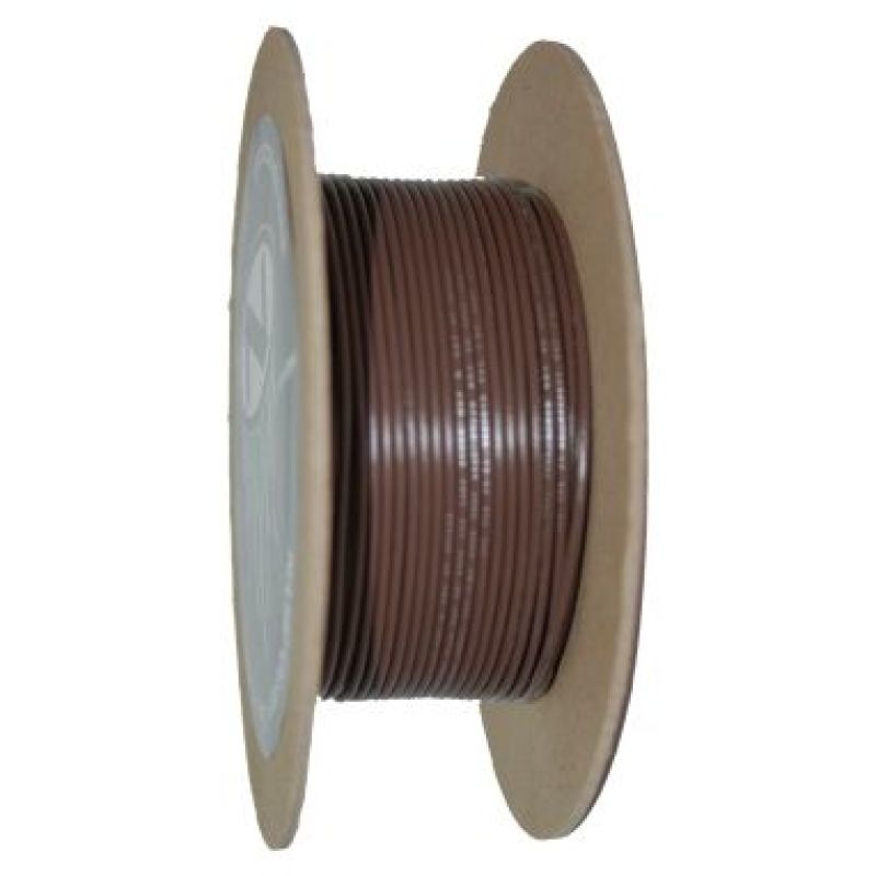 NAMZ OEM Color Primary Wire 100ft. Spool 18g - Brown - NWR-1-100