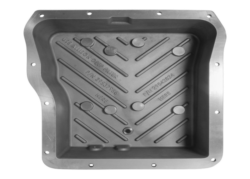 Yukon Gear 07-19 Chevrolet Silverado 2500 HD/3500 HD High-Capacity Aluminum Allison Transmission Pan - YHCTP-A1000