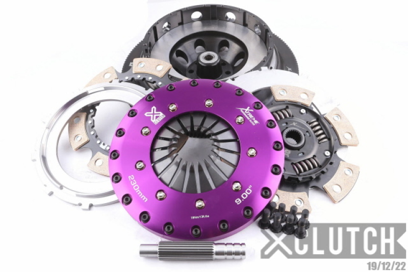 XClutch 18-24 Ford Mustang GT 5.0L 9in Twin Sprung Ceramic Clutch Kit - XKFD23558-2B