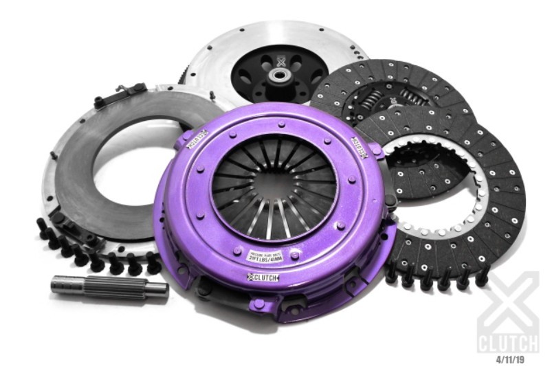 XClutch 18-23 Ford Mustang GT 5.0L 10.5in Twin Sprung Organic Clutch Kit - XKFD27558-2A