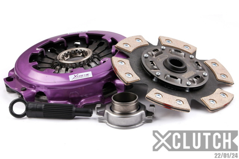 XClutch 1997 Mitsubishi Lancer EVO IV 2.0L Stage 2 Sprung Ceramic Clutch Kit - XKMI23022-1B