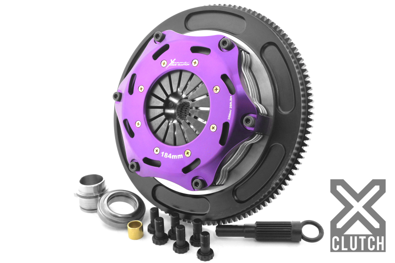 XClutch 89-94 Nissan Skyline GT-R 2.6L 7.25in Triple Solid Ceramic Clutch Kit - XKNI18520-3E