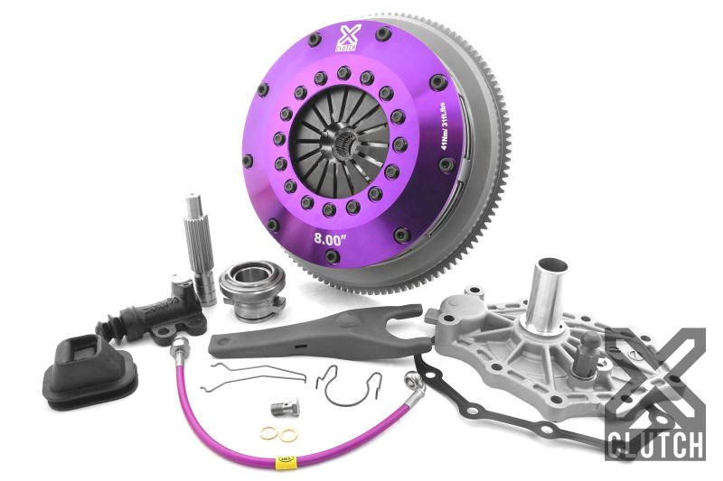 XClutch 01-02 Nissan Pathfinder SE 3.5L 8in Twin Solid Ceramic Clutch Kit - XKNI20526-2E