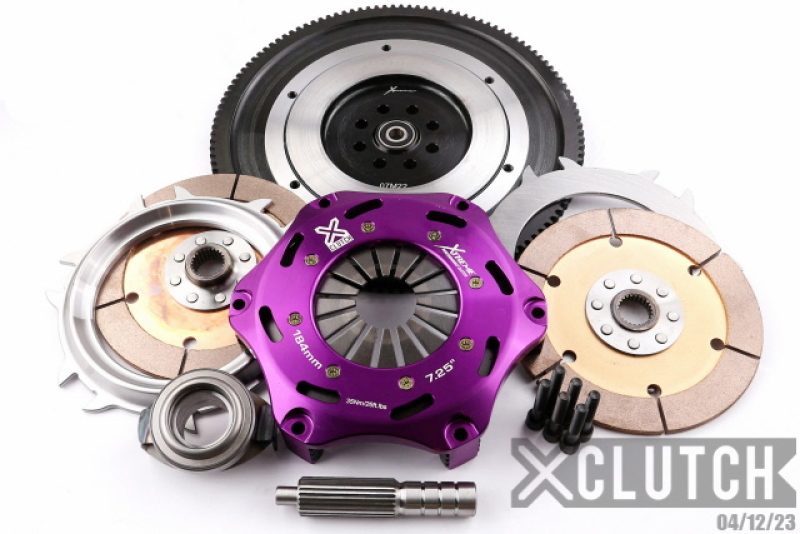 XClutch 15-17 Subaru WRX Base 2.0L 7.25in Twin Solid Ceramic Clutch Kit - XKSU18526-2E