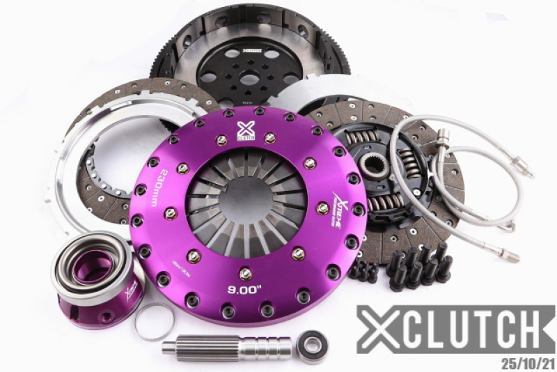 XClutch 15-21 Subaru WRX STi Base 2.5L 9in Twin Sprung Organic Clutch Kit - XKSU23623-2A