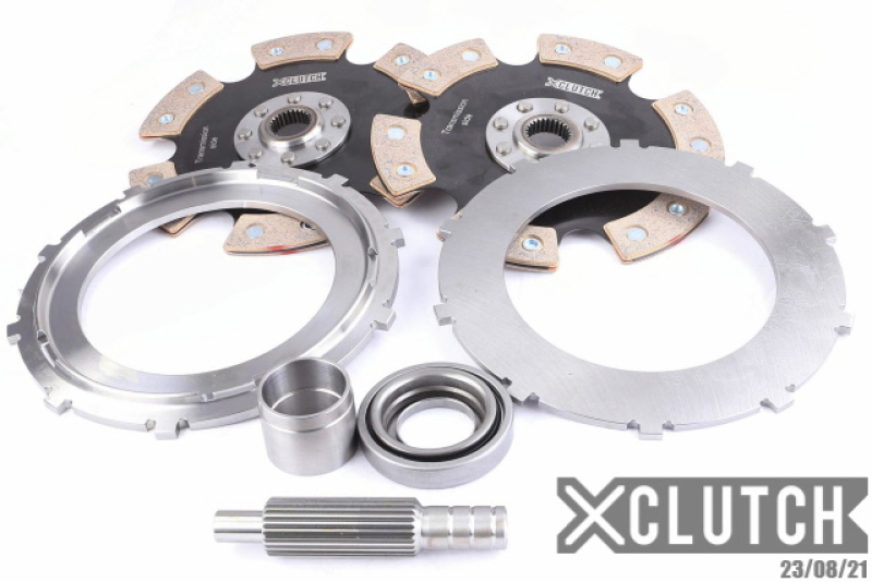 XClutch 9in Twin Solid Ceramic Multi-Disc Service Pack - XMS-230-CV01-2E-XC