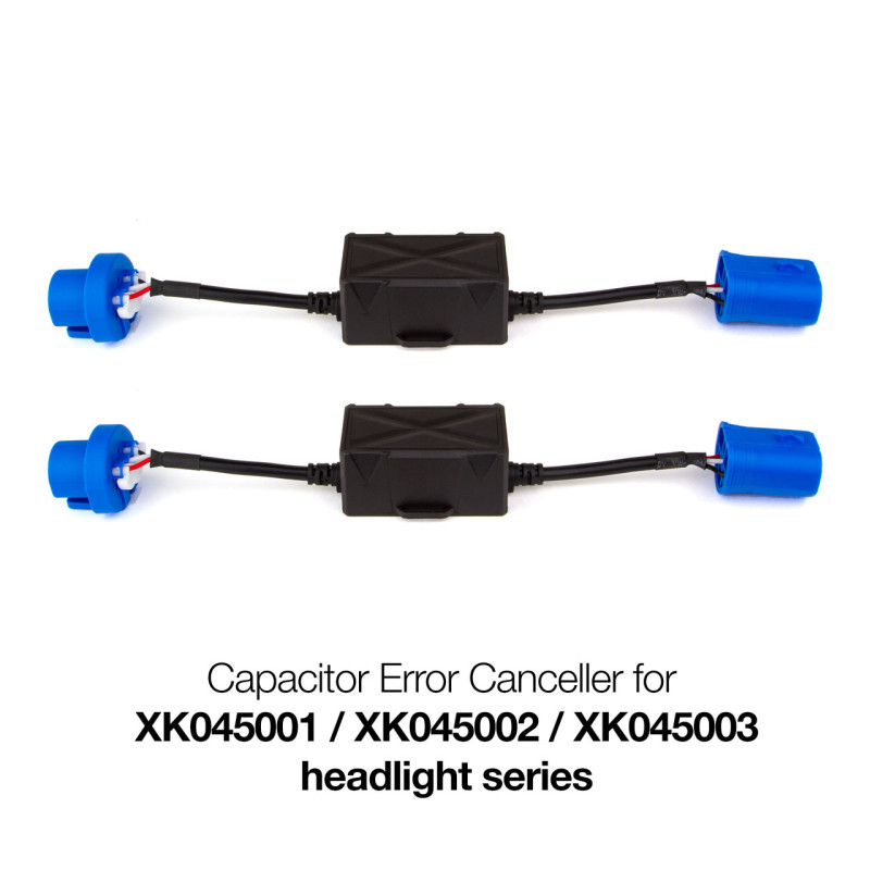 XK Glow Error Canceller Capacitor Lite Elite RBG Headlight Bulbs (2 in 1) - 9007 - XK-EC-9007