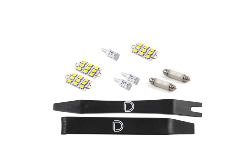 Diode Dynamics 09-14 Dodge Challenger Interior LED Kit Cool White Stage 2 - DD0624