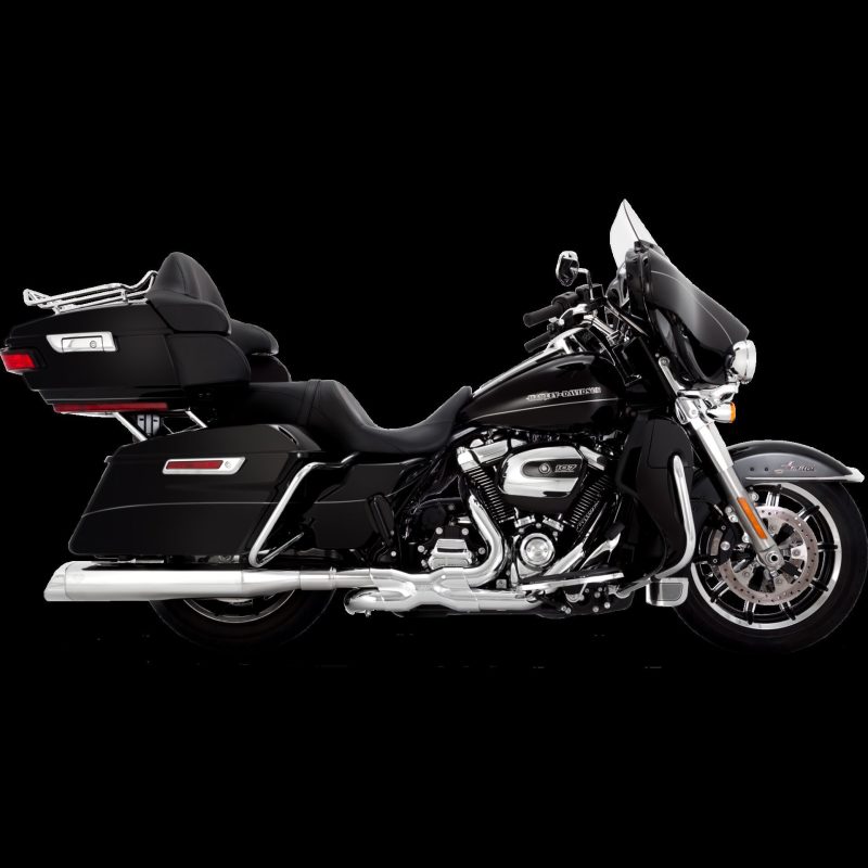 Vance and Hines Harley Davidson Monster V Slip-Ons - Black - 46563