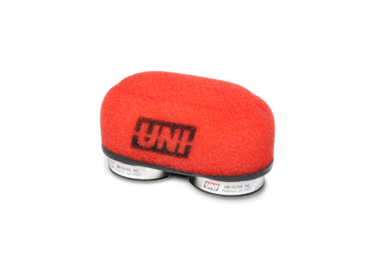 Uni FIlter Dual Throat I.D 2 1/4in - O.D. 3 1/2in x 6 1/4in - LG. 3 1/2in Pod Filter - DP-3229