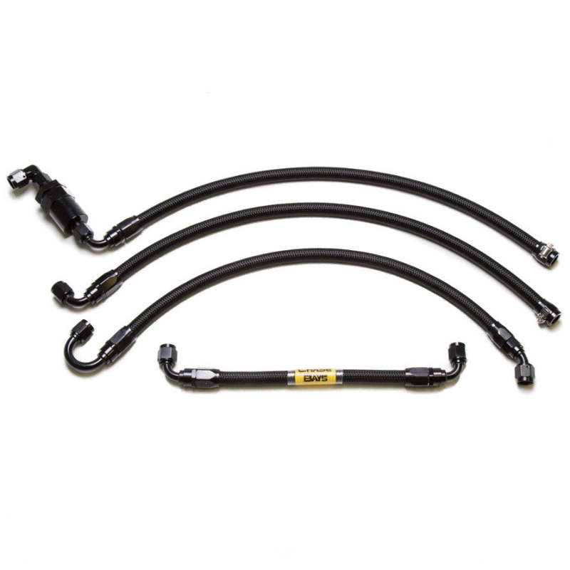 Chase Bays 89-02 Nissan 240SX S13/S14/S15 w/GM LS/Vortec V8 Fuel Line Kit - CB-N-LS-FPR