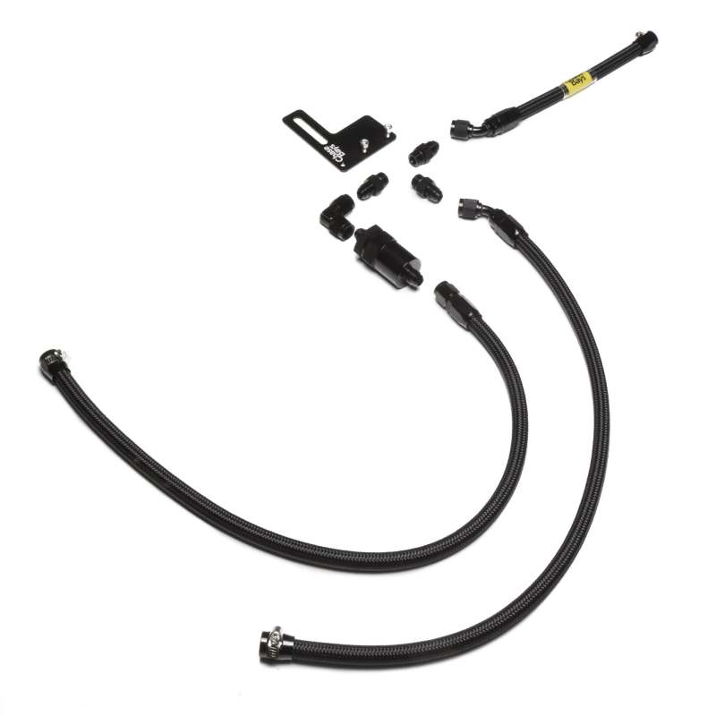 Chase Bays 89-02 Nissan 240SX S13/S14/S15 w/VQ35DE (w/Stock Rail) Fuel Line Kit - CB-N-VQ-FPR