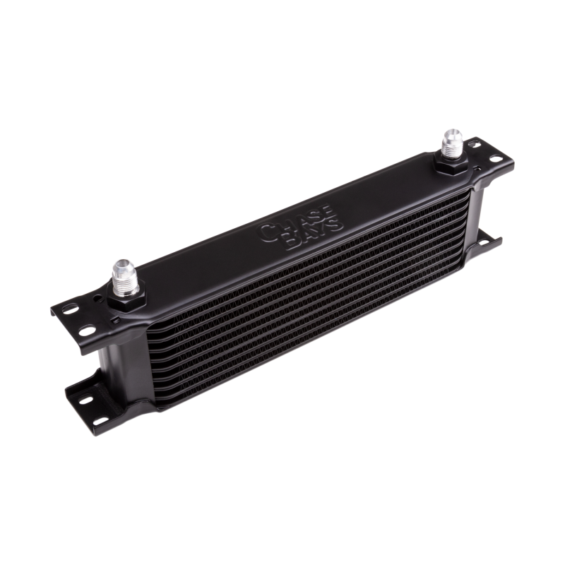 Chase Bays 10 Row 6AN Male Inlet/Outlet Oil Cooler - CB-OILC-10