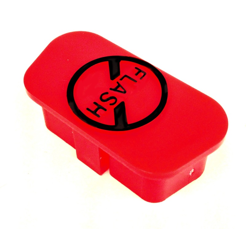 Daystar Do Not Flash OBDII Port Plug Red - KU71124RE