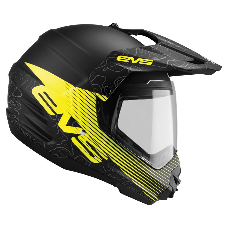 EVS Dual Sport Helmet Venture Arise Matte Black - XS - DSHE18VA-BK-XS