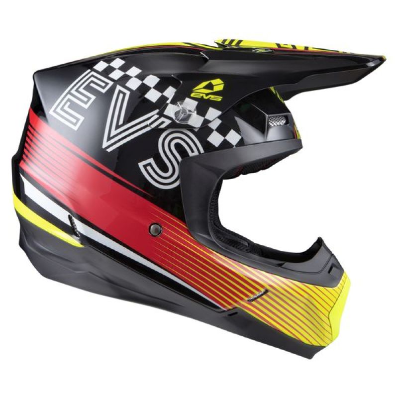 EVS T5 Torino Helmet Black - XL - H20T5T-BK-XL