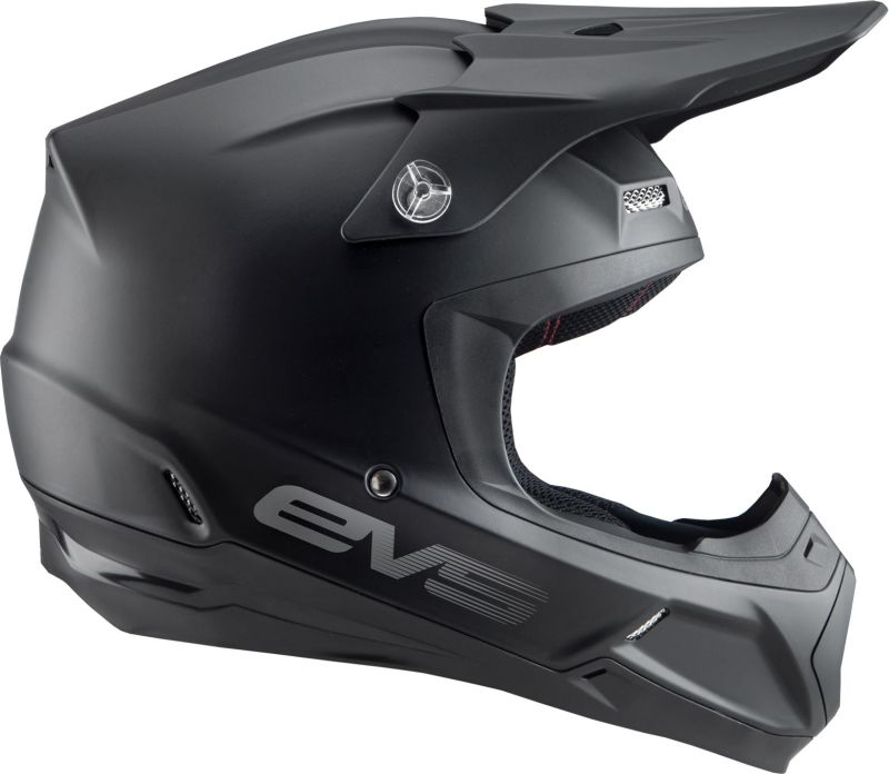 EVS T5 Solid Helmet Matte Black - Small - HE20T5S-BK-S