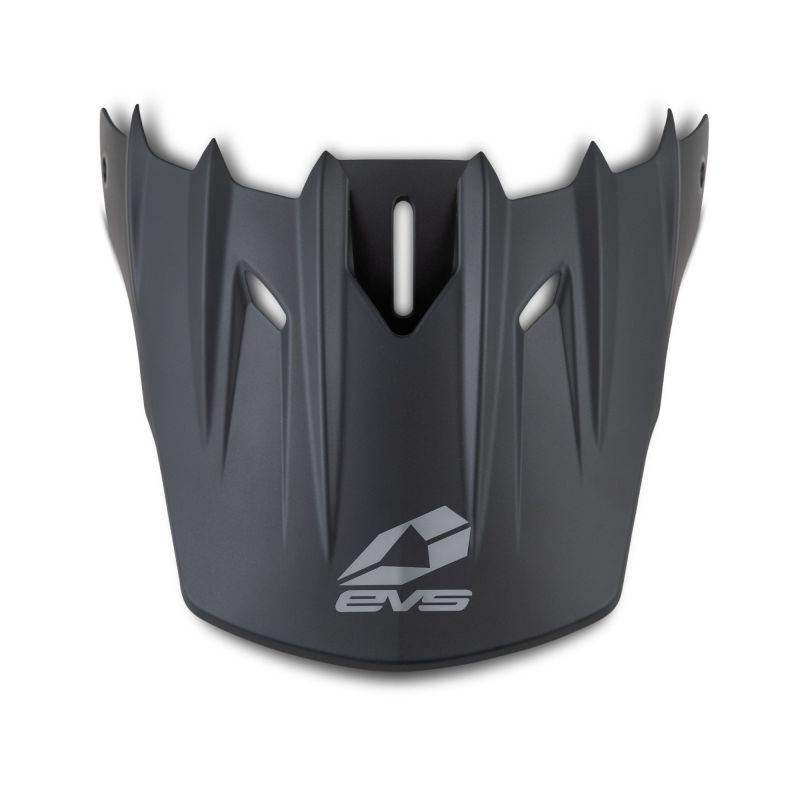 EVS T5 Solid Helmet Visor - Matte Blk - HE20T5S-VSBK