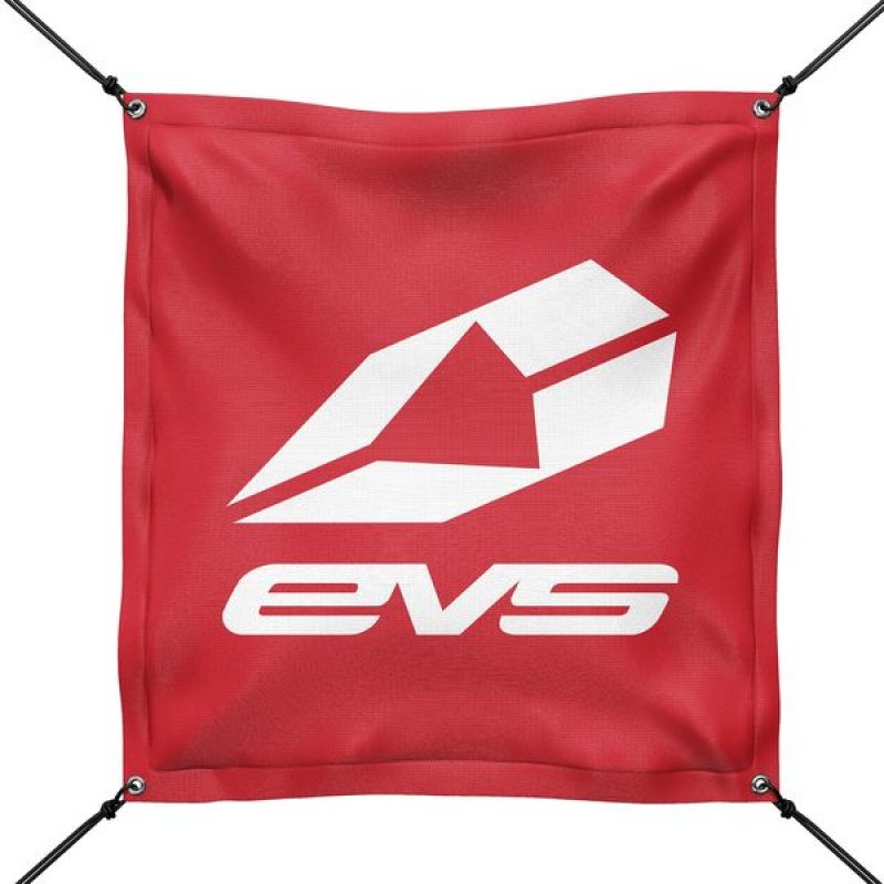 EVS Banner Red - 43 inch x 43 inch - TS21BANNER-RD