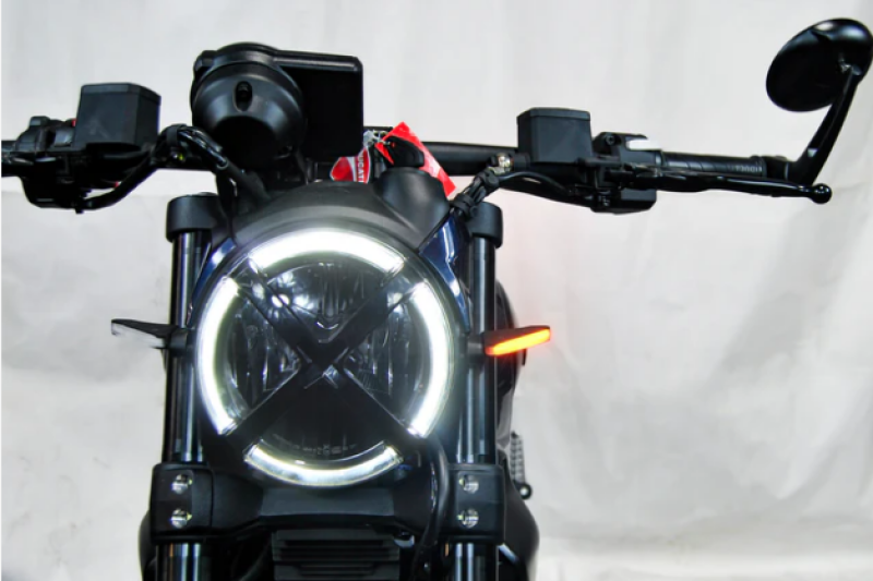 New Rage Cycles 23+ Ducati Scrambler Next Gen 800 Front Turn Signals - NEWNEXTGEN23-FB