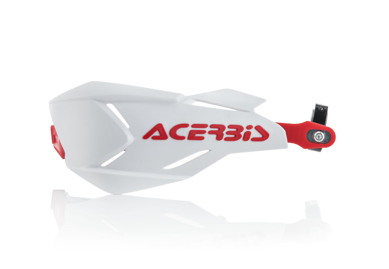 Acerbis X-Factory Handguard - White/Red - 2634661030