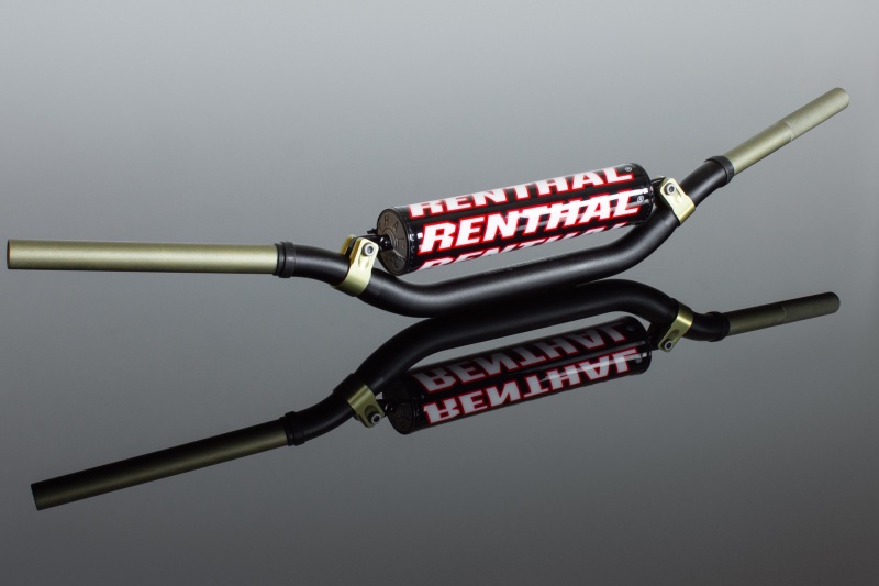 Renthal 09-12 KTM SX/SX-F/ 06-13 Suzuki RM/RMZ/ 18-21 Yamaha YZ-F 7/8 Handlebar - Black - 991-01-BK-07-185