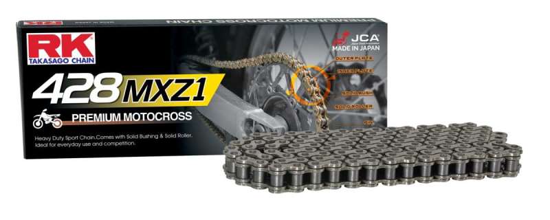 RK Chain 428MXZ1-112L - Natural - 428MXZ1-112