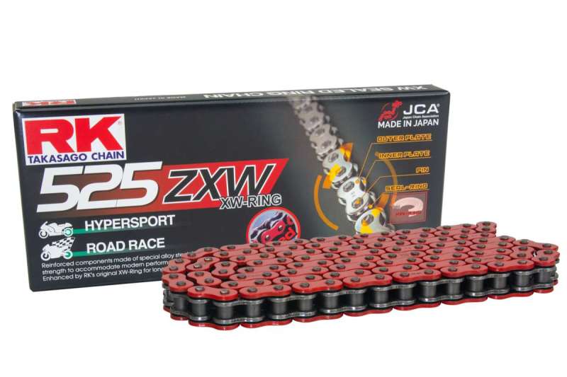 RK Chain RR525ZXW-150L XW-Ring - Red - RR525ZXW-150