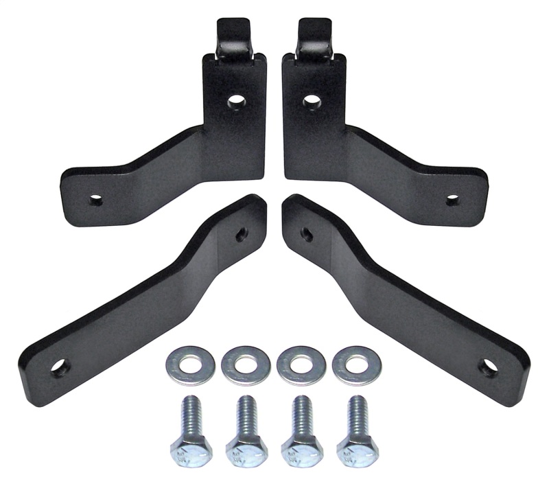 RockJock JK Brake Line Relocation Bracket Kit - CE-9807BLBK