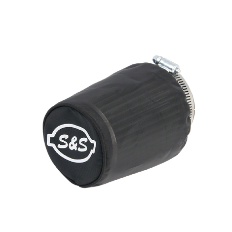 S&S Cycle Air Filter Cover For Tapered S&S Tuned Induction Filters - Black Nylon - 106-0247