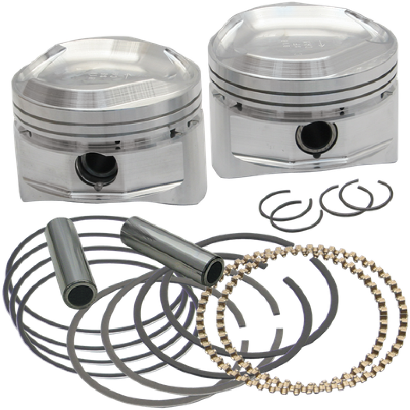 S&S Cycle 84-99 BT HSF 3-5/8in Piston Set - .020in - 92-1062