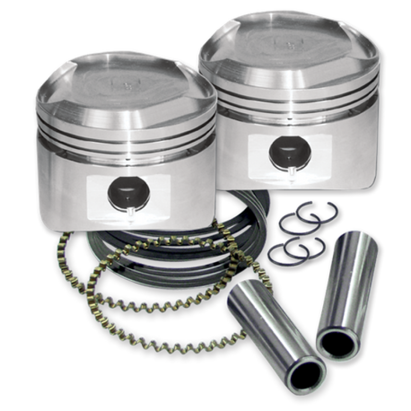 S&S Cycle 84-99 BT w/ Super Stock Heads 80in Pistons - Standard Plus .010in - 92-2027