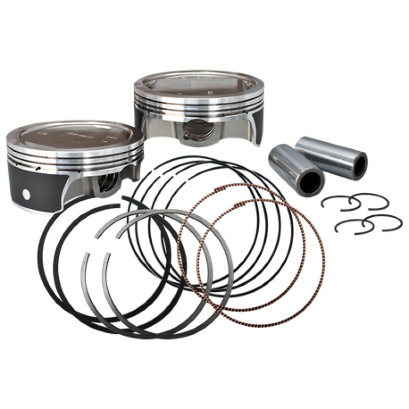 S&S Cycle 2007+ BT 4-1/8in DD Piston Set - 920-0046