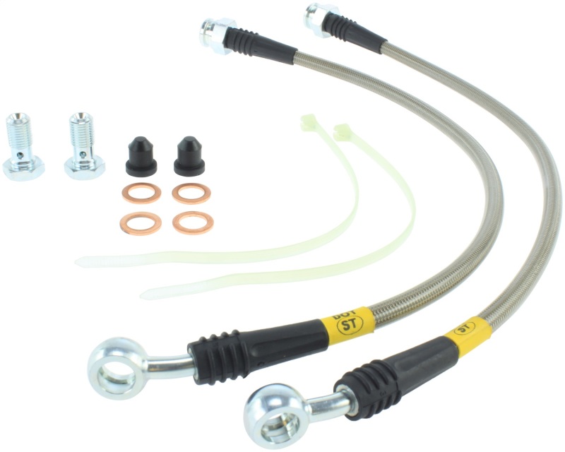 StopTech 05-10 Jeep Grand Cherokee Stainless Steel Front Brake Lines - 950.58000