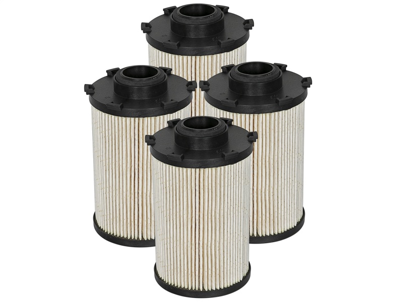 aFe Pro GUARD D2 Fuel Filter 07.5-09 Dodge RAM Diesel Trucks L6 6.7L (td) (4 Pack) - 44-FF012-MB