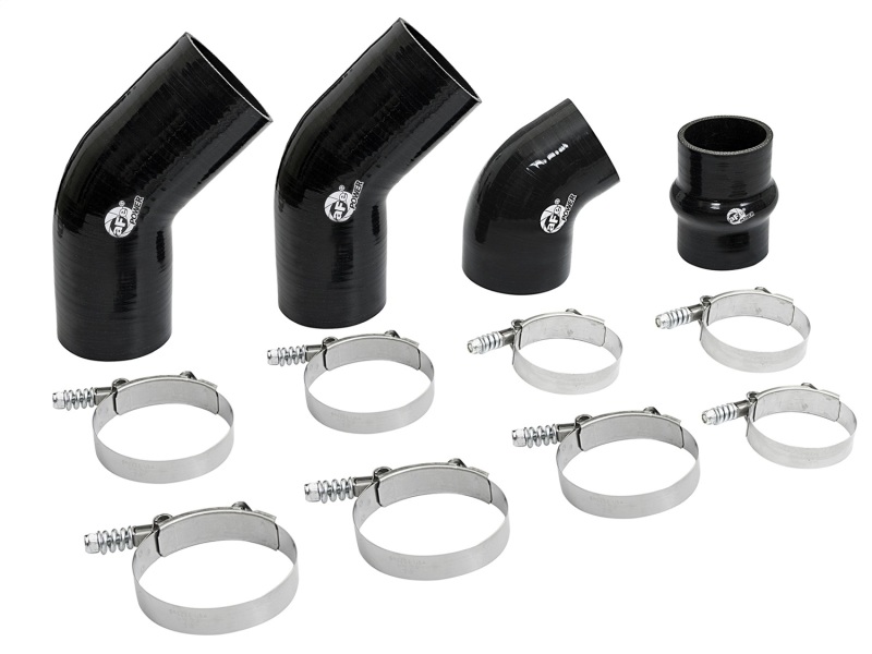 aFe BladeRunner Couplings and Clamps Kit for 16-17 Nissan Titan XD V8 5.0L (td) (Use w/46-20282-B) - 46-20280AA