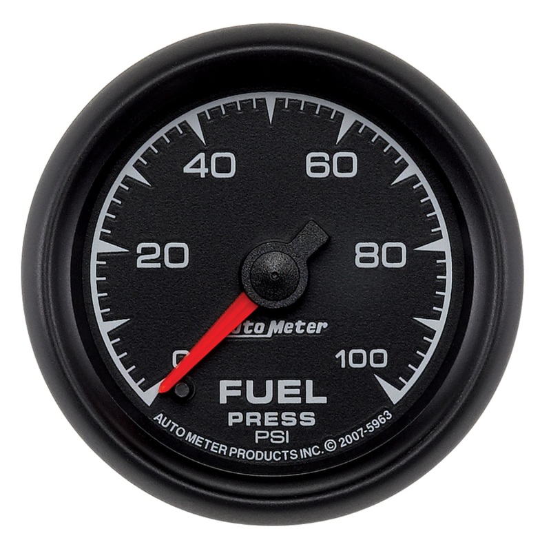 Autometer ES 52mm 0-100 PSI Fuel Pressure Gauge - 5963