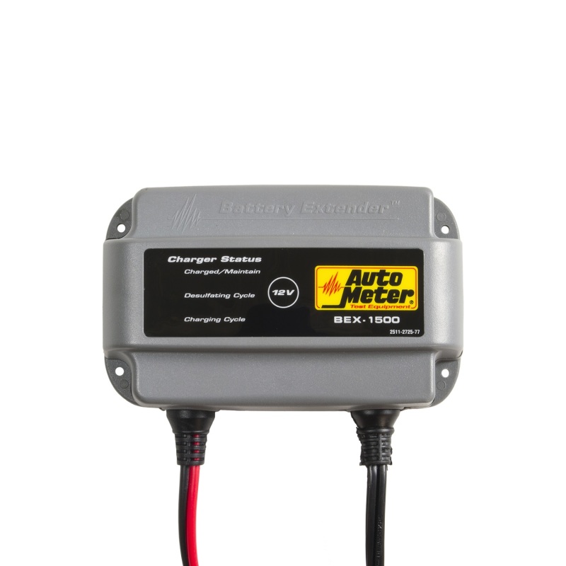 Autometer Battery Charger/Maintainer 12V/1.5A - BEX-1500