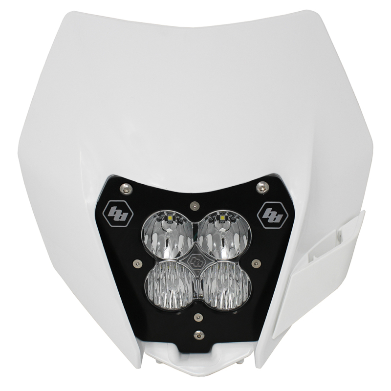 Baja Designs KTM Headlight Kit DC 14-On w/Headlight Shell White XL Pro Series - 507091