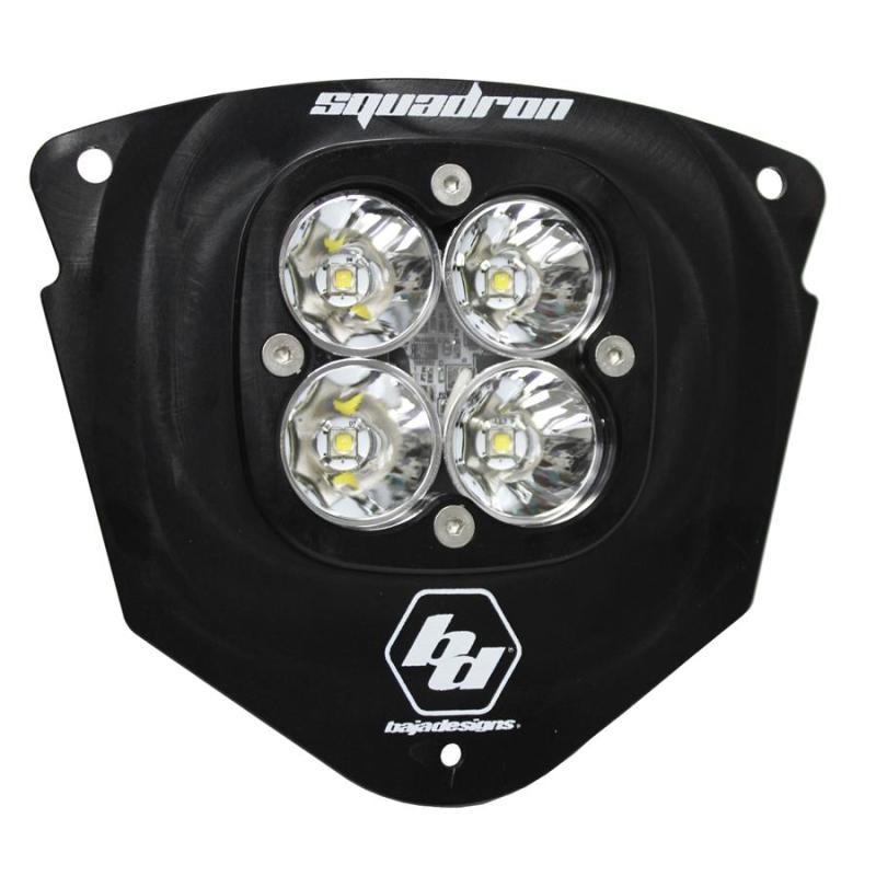 Baja Designs 05-07 KTM Headlight Kit AC Black Squadron Sport - 557041AC